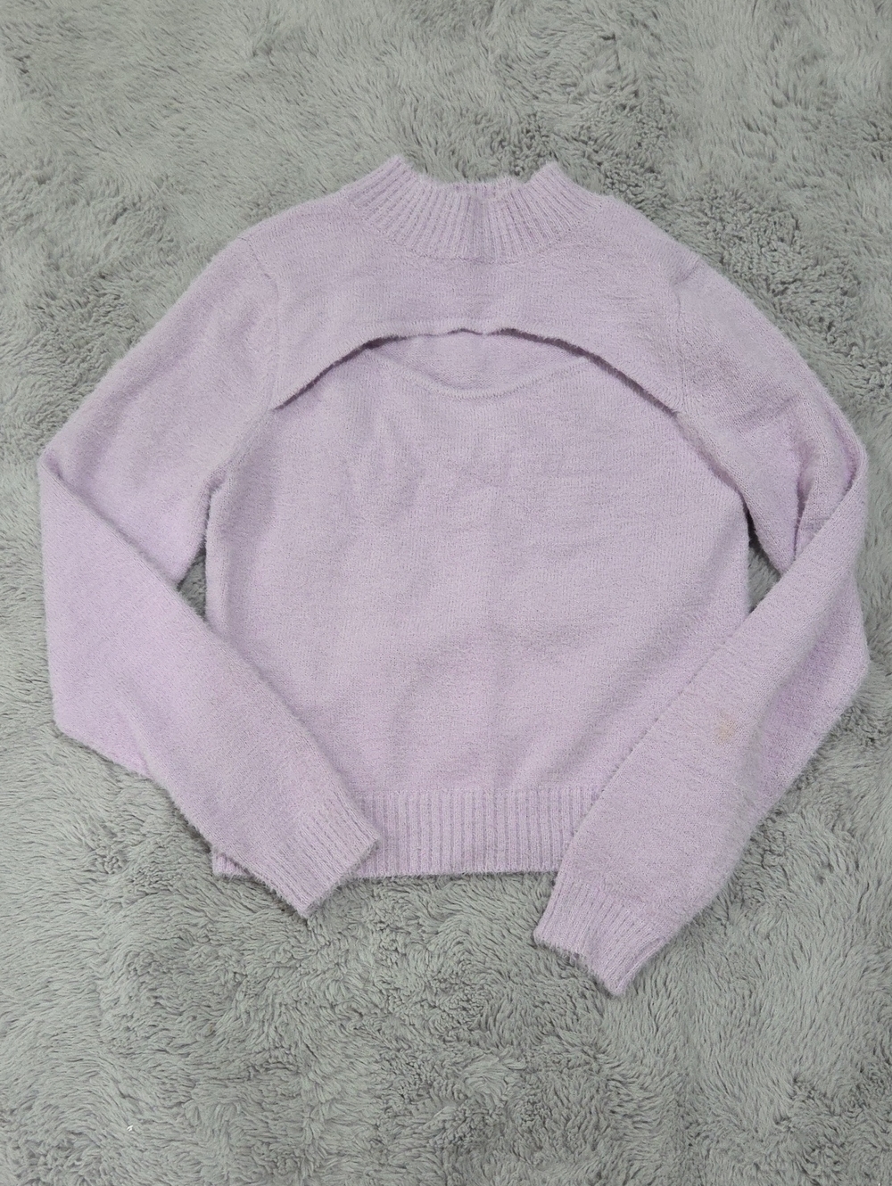 Kohls SO Lilac Knit Sweater - Women's